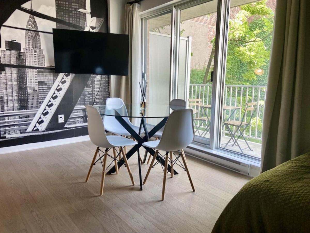 Appartement Condo Avec Terrasse Privee Dans Le Quartier Des Spectacles Montréal Exteriör bild